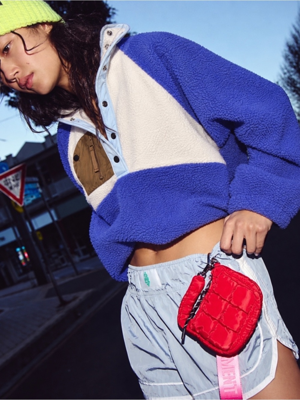 Free People Hit The Slopes Fleece Jacket.